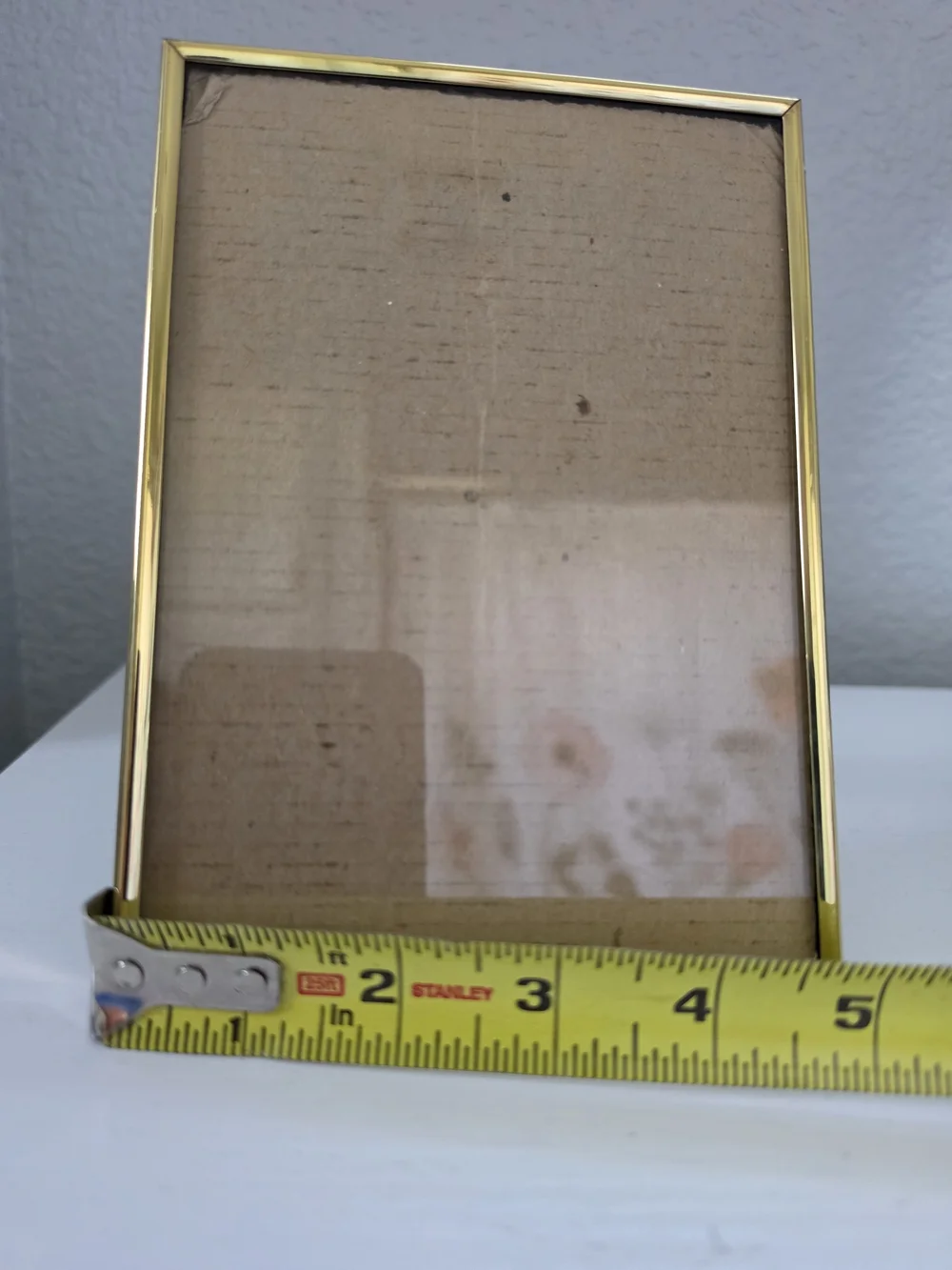 Gold Metal Picture Frame - Home Accents 5 X 7